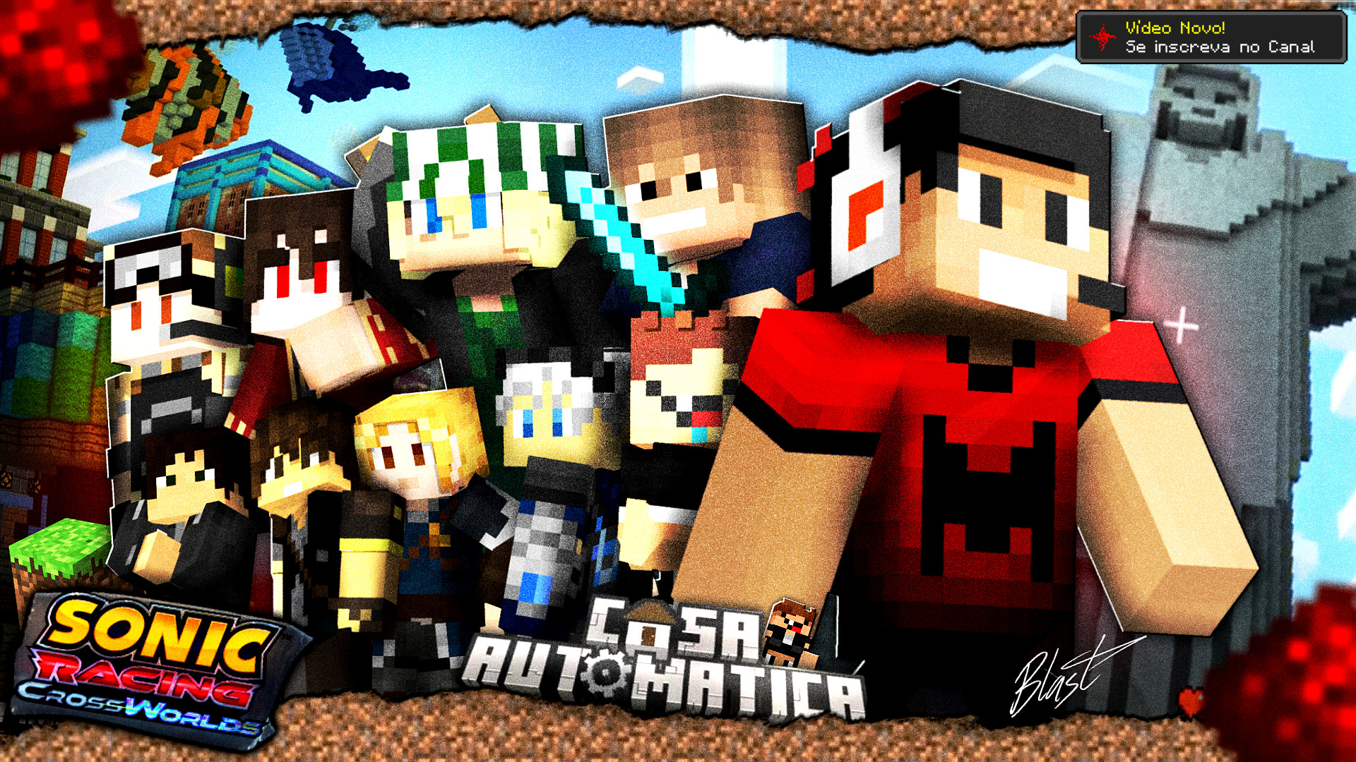 REDSTONE GANG / CASA AUTOMÁTICA SKINS, MINECRAFT!!