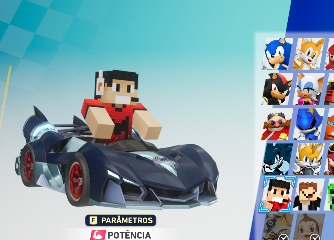 REDSTONE GANG / CASA AUTOMÁTICA SKINS, MINECRAFT!! Mod for Sonic Racing ...