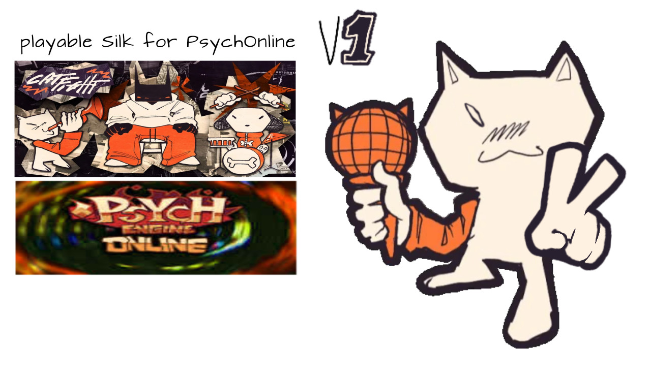 CATFIGHT Silk playable skin for PsychOnline v1