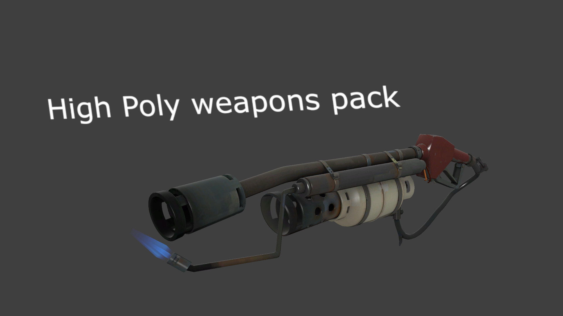 High Poly weapons pack (SFM port)