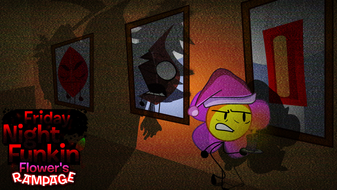 BFDI: Flower's Rampage (A Mario's Madness Reskin) Mod for Friday