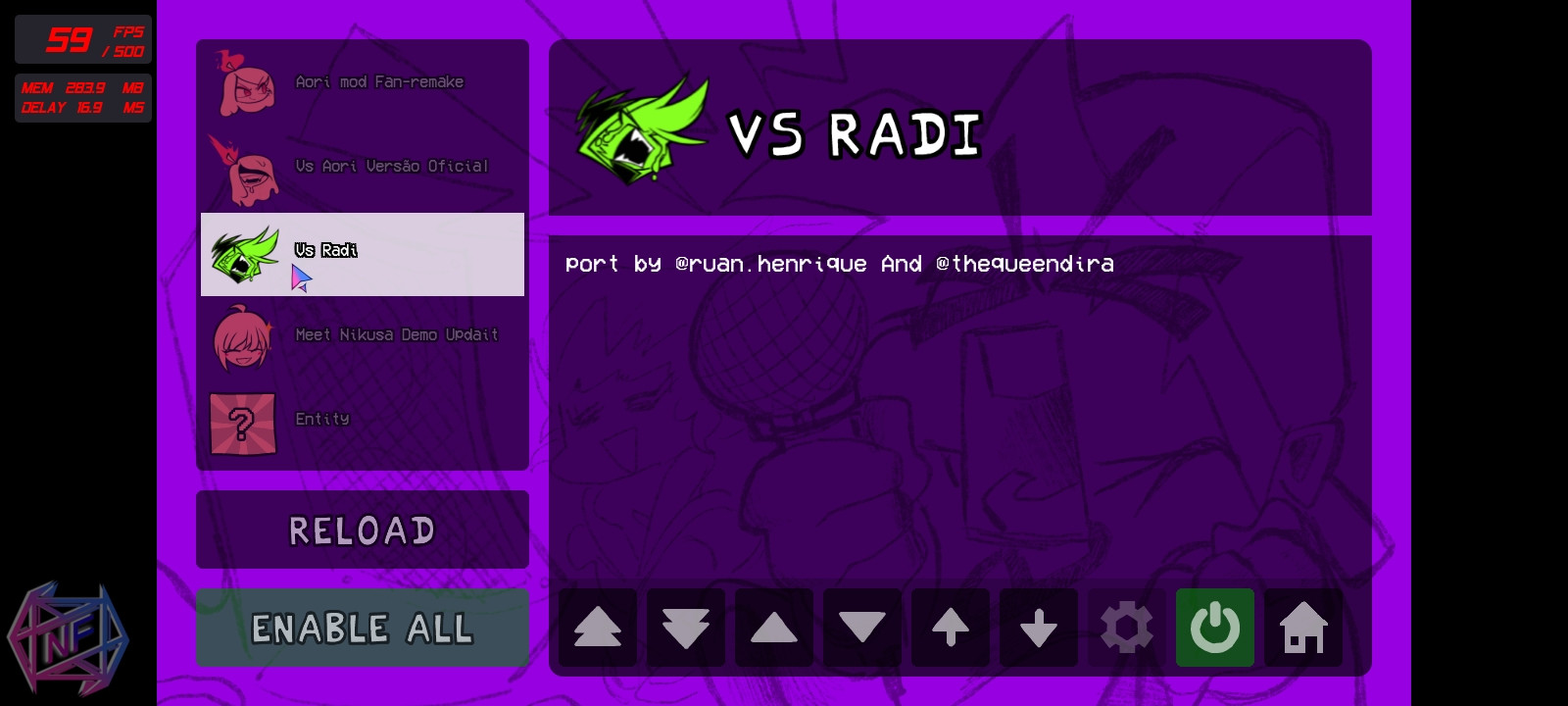 FnF Vs Radi Chapter 1 - Mobile Edition