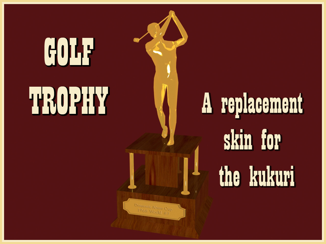 Golf Trophy