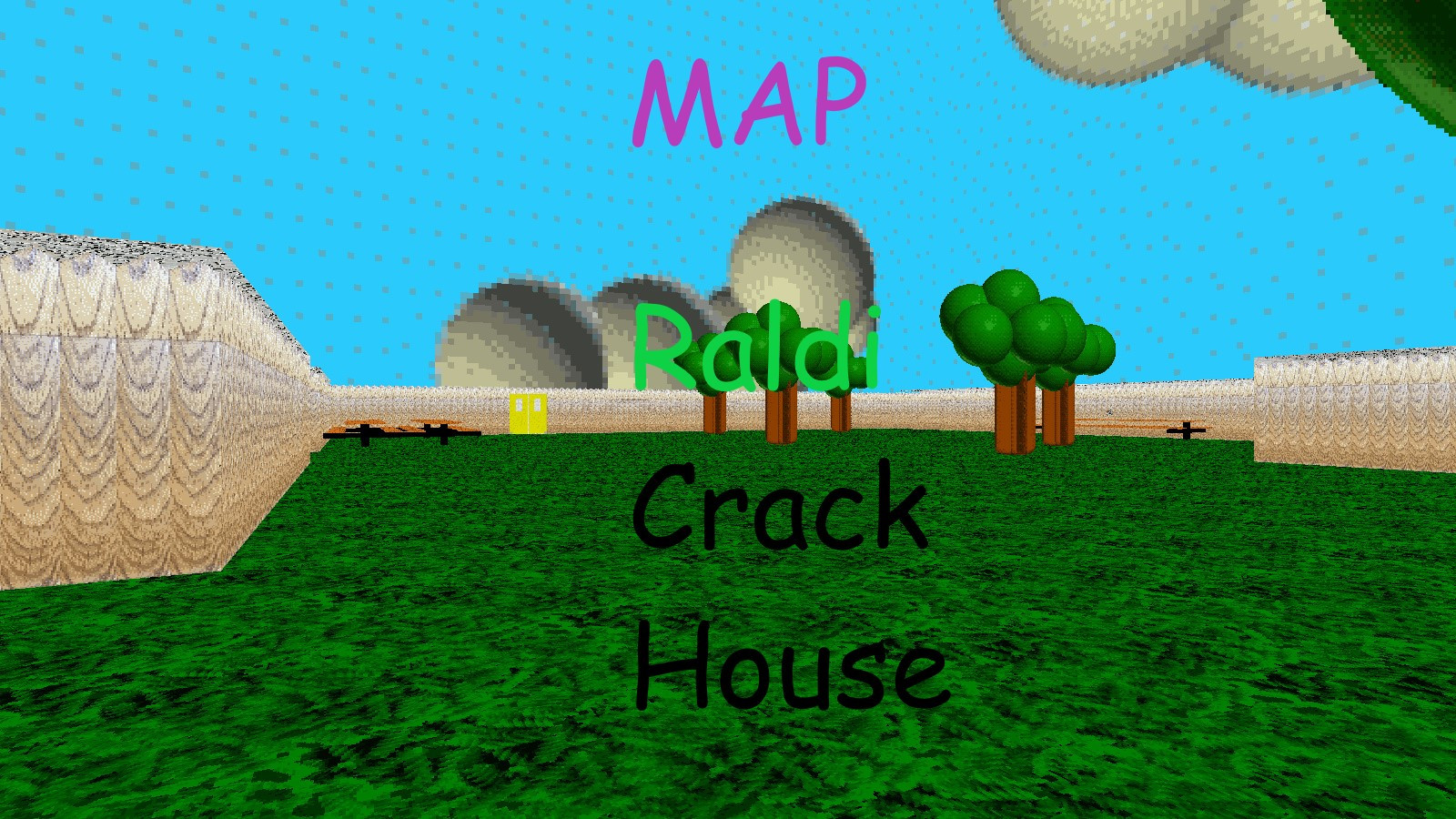 Raldi Crack House Map Mod for Baldi's Basics | Baldi Mods