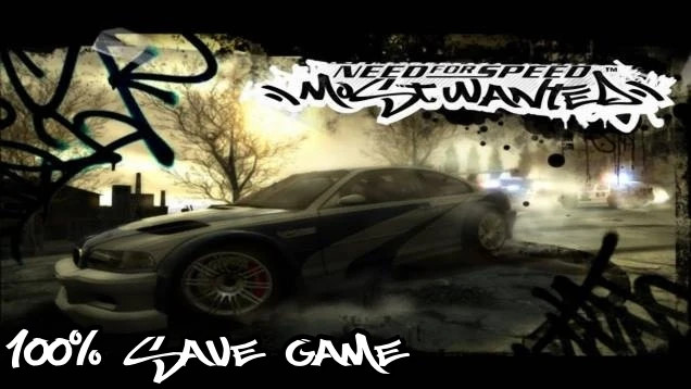 NFS Most Wanted 100 Percent Savegame