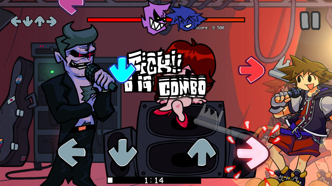 Fnf Rage Mod Sora and rage sora skin(Last UPD) Mod for Friday Night Funkin' | FNF Mods