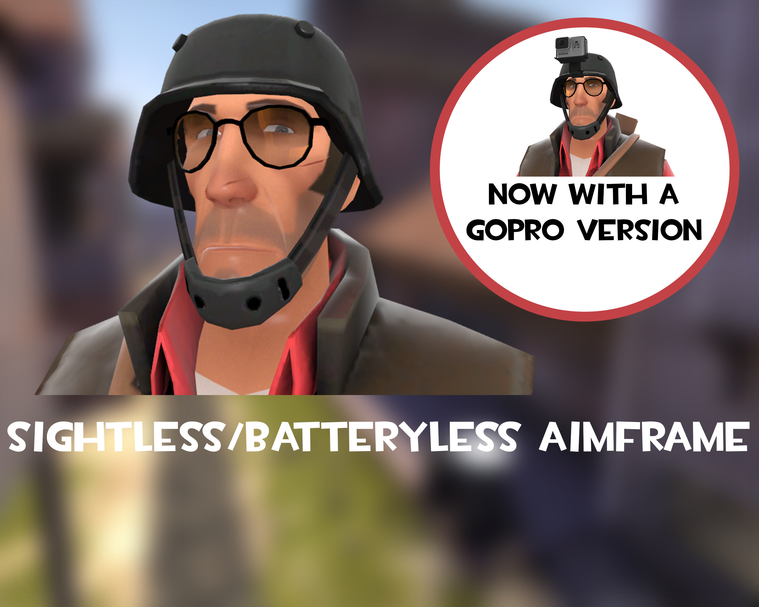 Sightless Batteryless Aimframe