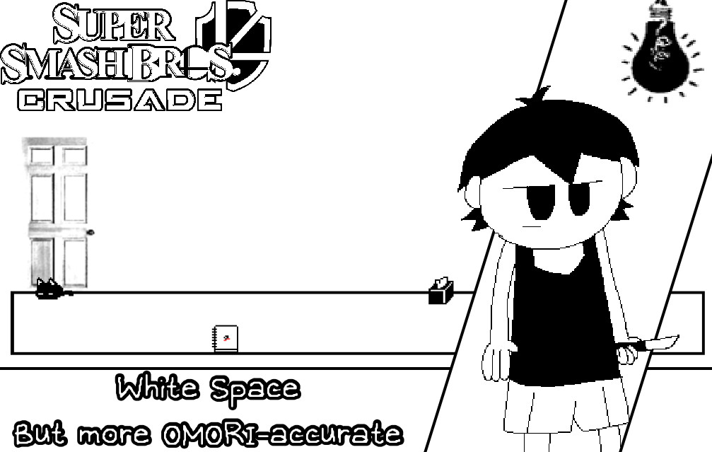 Game-Accurate White Space (OMORI)