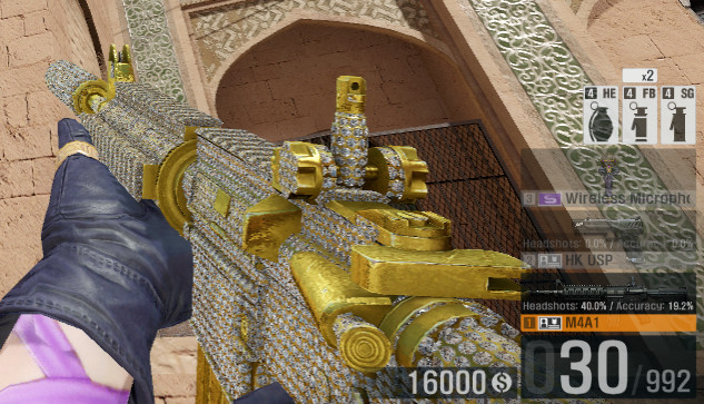 Diamond weapon skins [WIP] Mod for Counter-Strike: Online 2 | CSO2 Mods