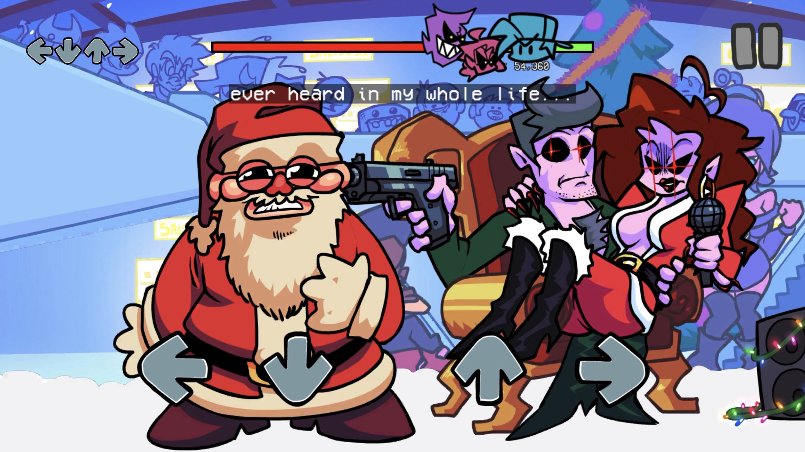 Eggnog Erect Cutscene in Story Mode and Pico Mix