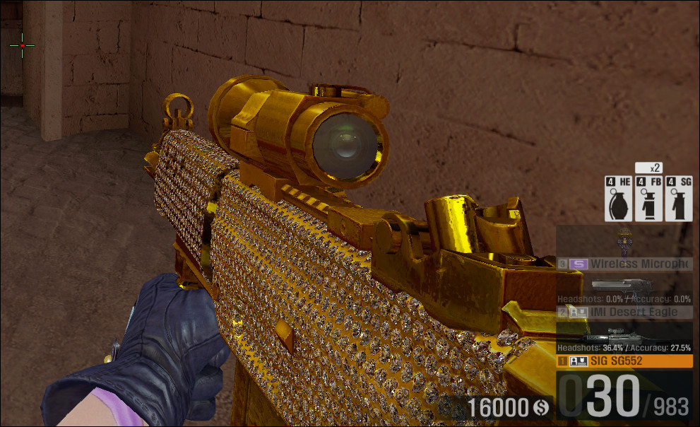 Diamond weapon skins [WIP] Mod for Counter-Strike: Online 2 | CSO2 Mods
