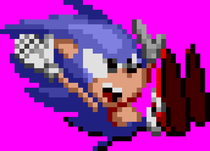 Enhanced Super Sonic Fall Sprite (S1F)