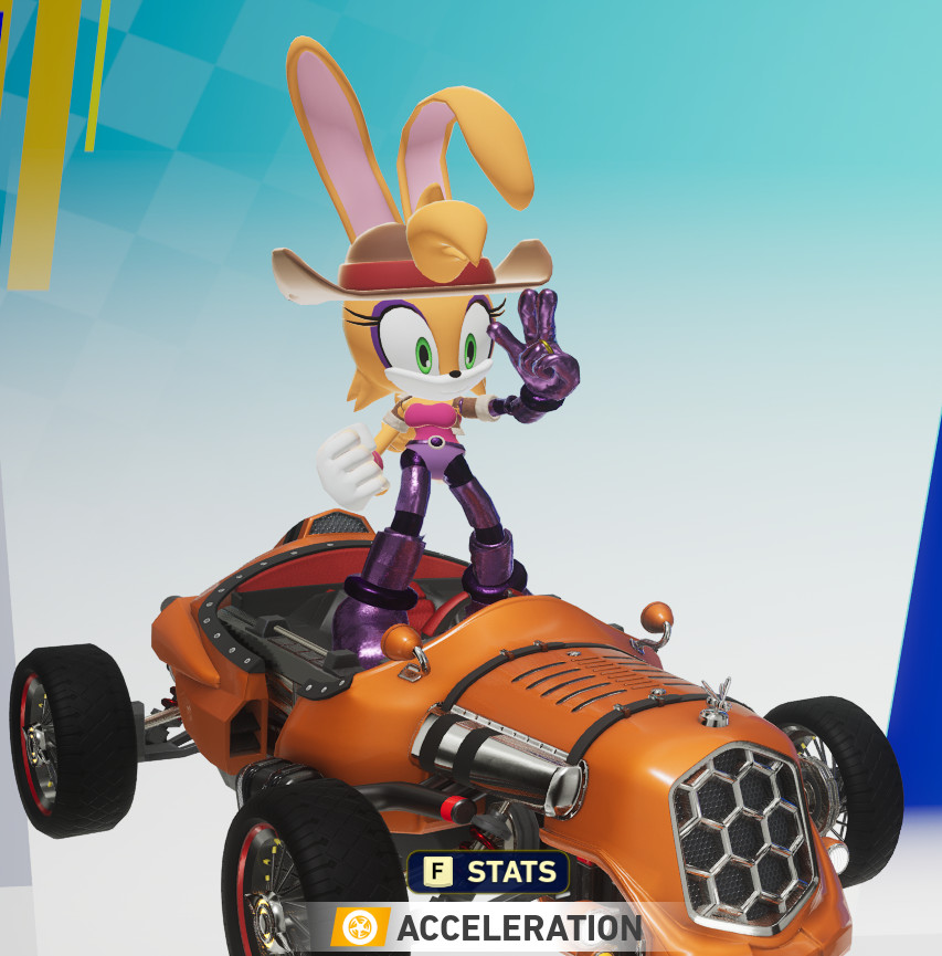 Bunnie Rabbot Mod for Sonic Racing: CrossWorlds | SR:CW Mods