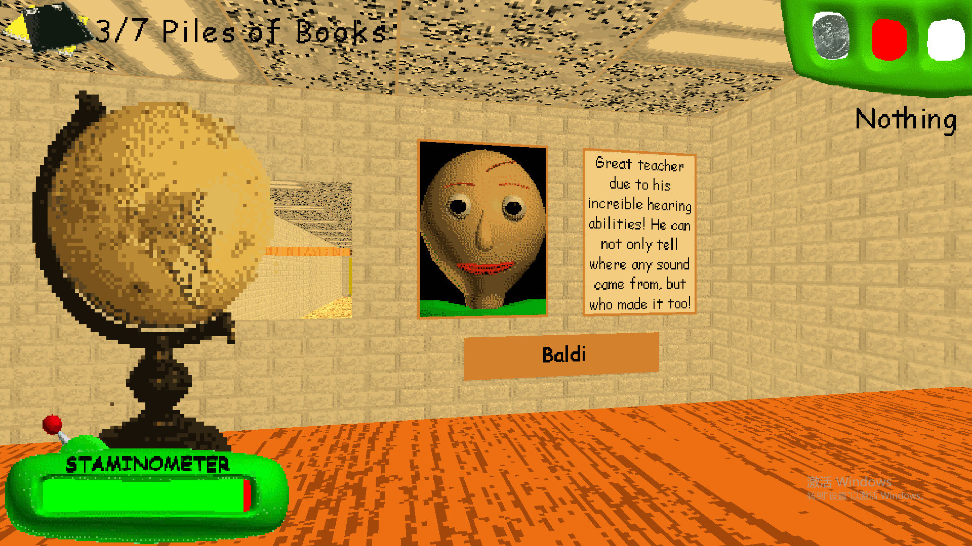 Baldi is Trapped Inside a Locker! Mod for Baldi's Basics | Baldi Mods