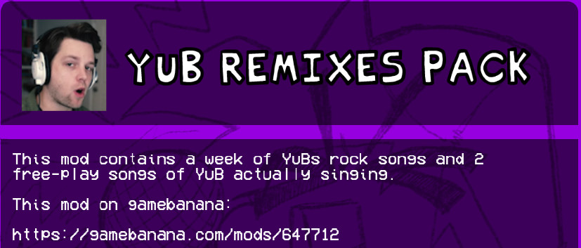 YuB remixes pack (Psych Engine)