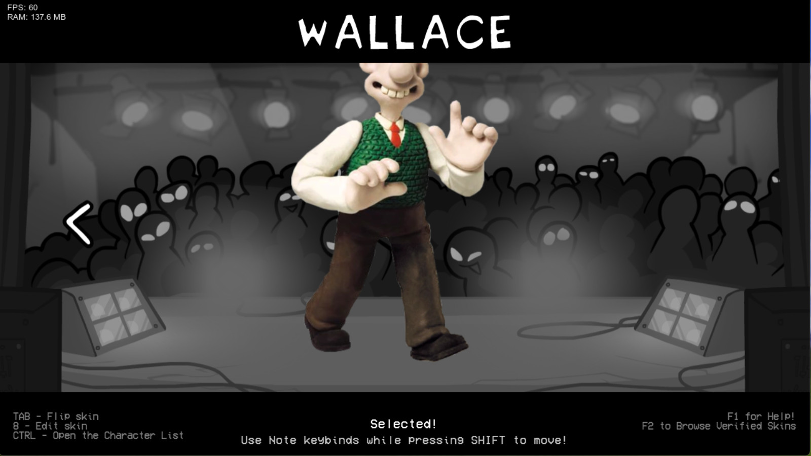 Playable Wallace For pysch Online