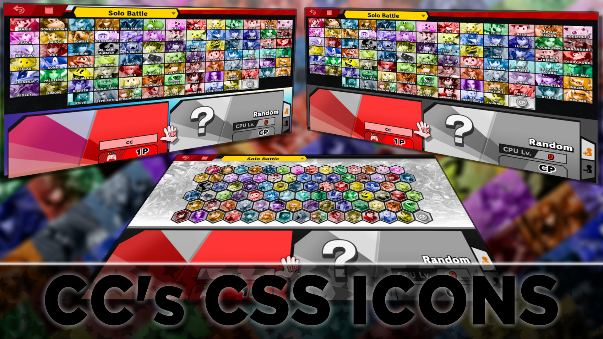 CC's CSS Icons Mod for Super Smash Bros. Ultimate | SSBU Mods