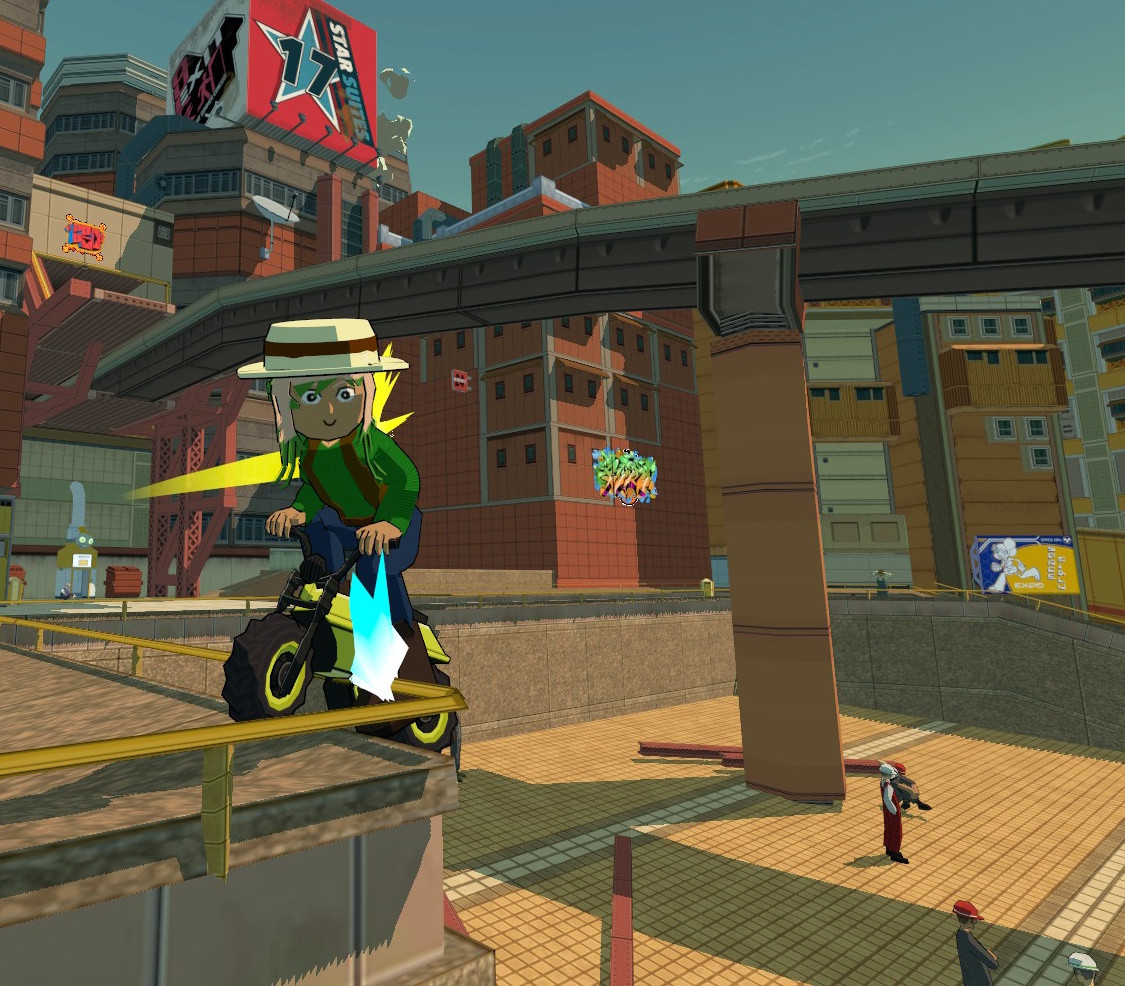 Vigel Mod Box Vigel Hd & Fennec (oc) Mod for Bomb Rush Cyberfunk | BRC Mods