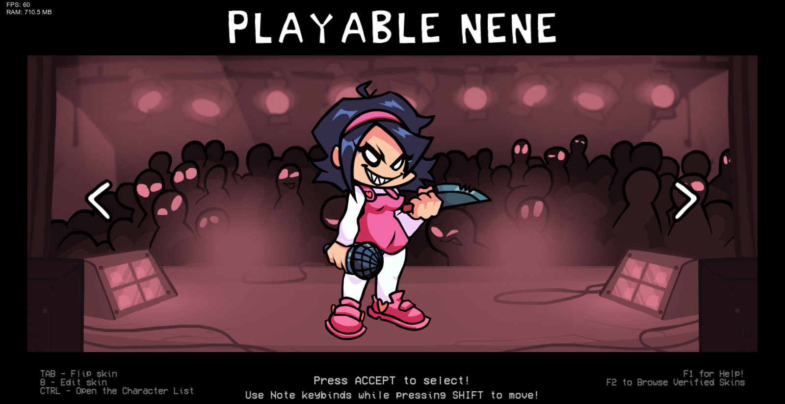 Playable Nene Psych Online