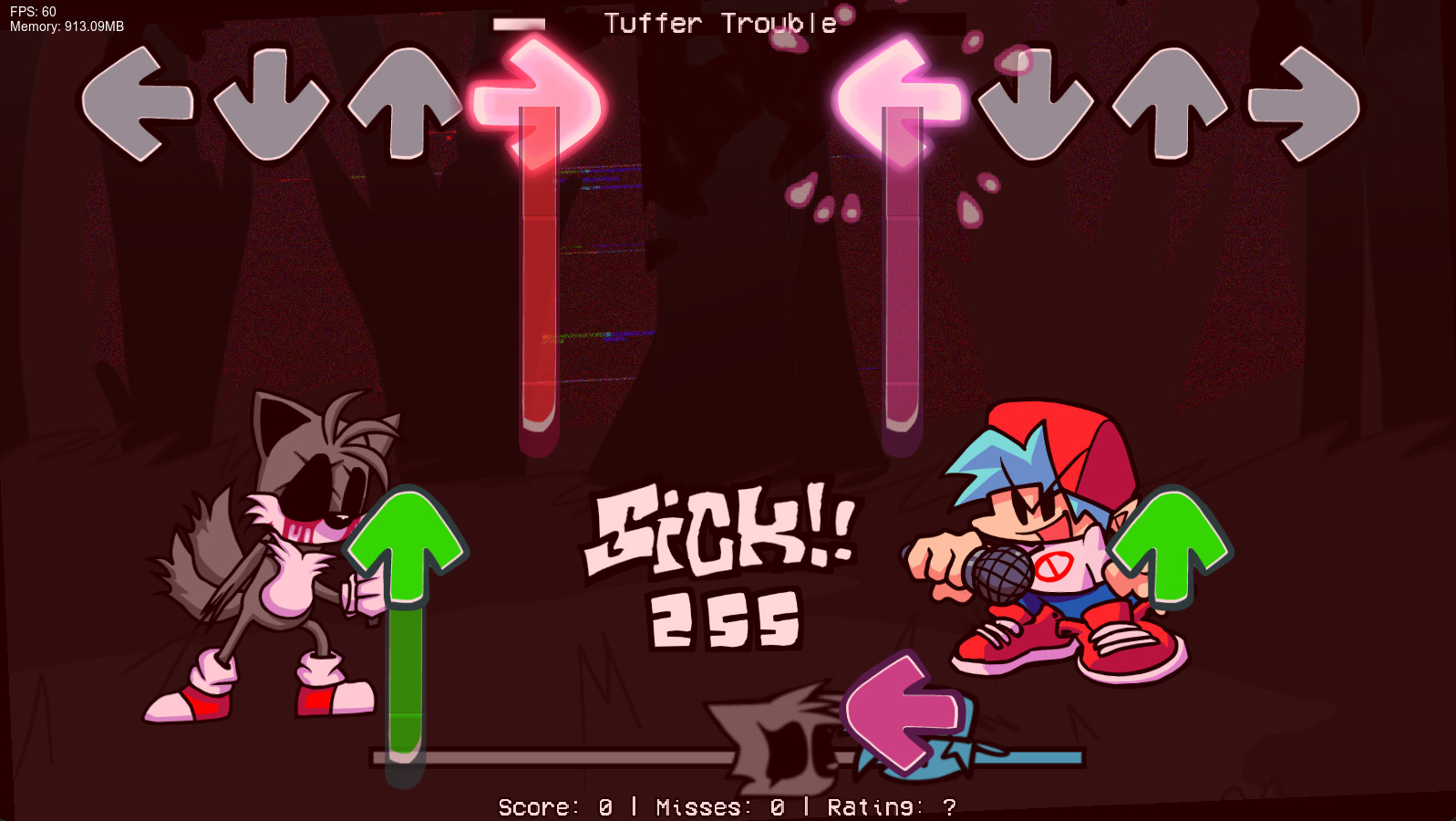 Triple Trouble if it was TUFF [DD76 TAKE] Mod for Friday Night Funkin ...