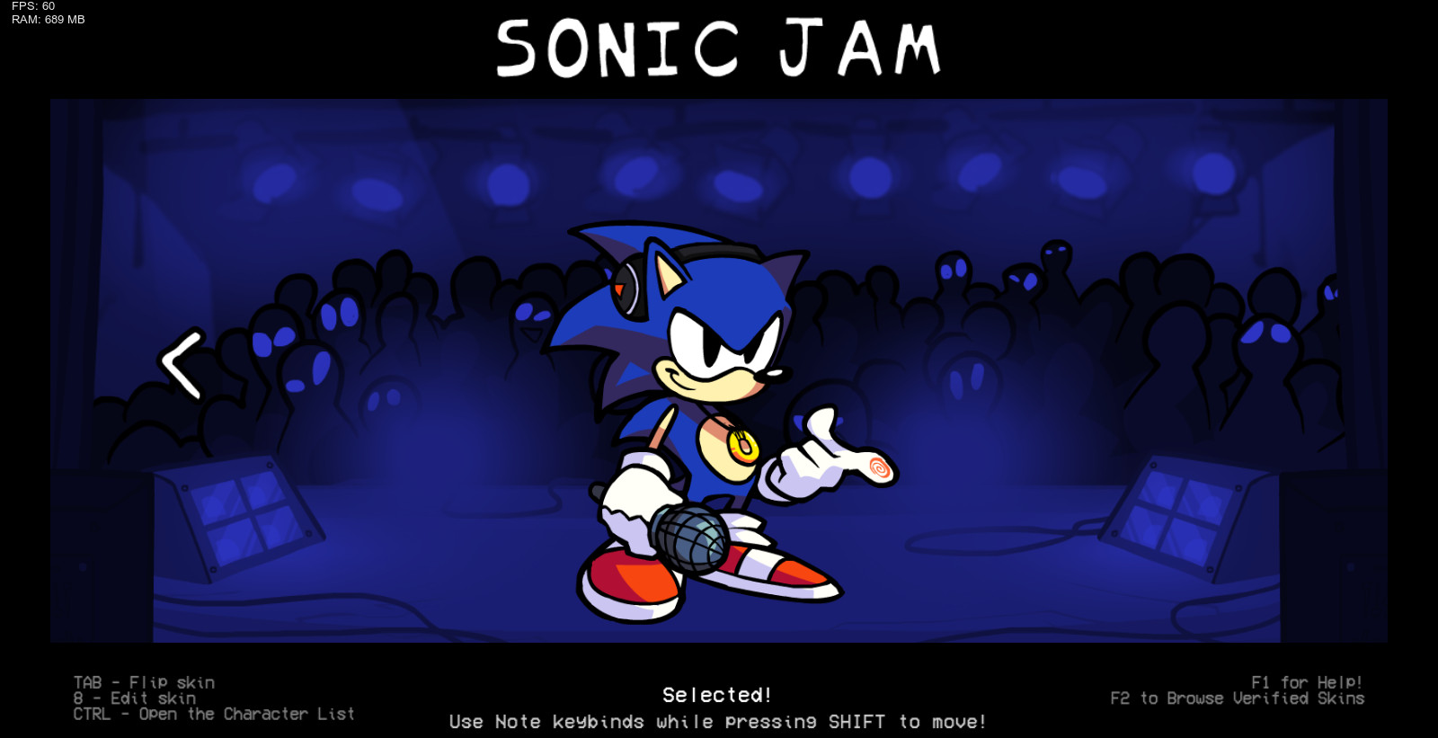 Sonic Jam Skin Psych Online
