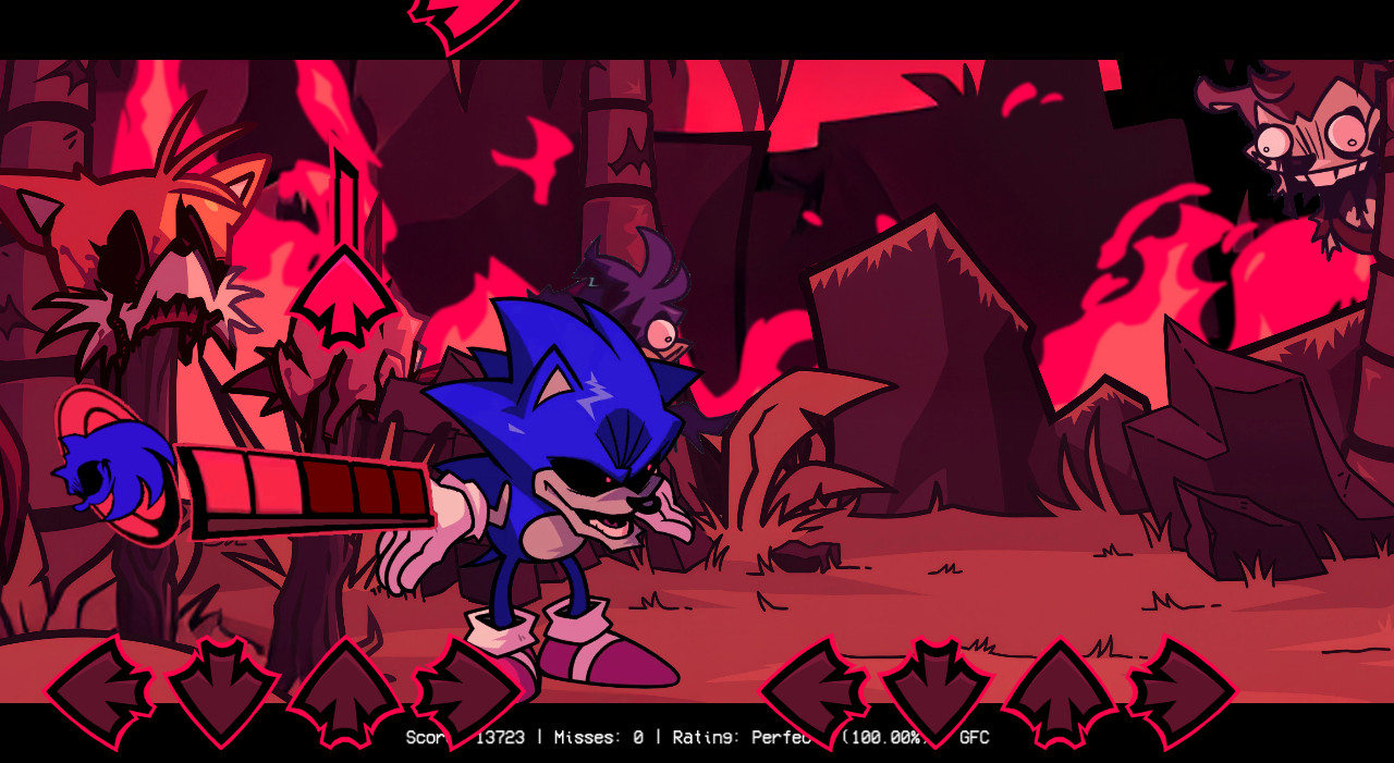 Vs Sonic.EXE RERUN for V-Slice[0.8.3] Mod for Friday Night Funkin ...