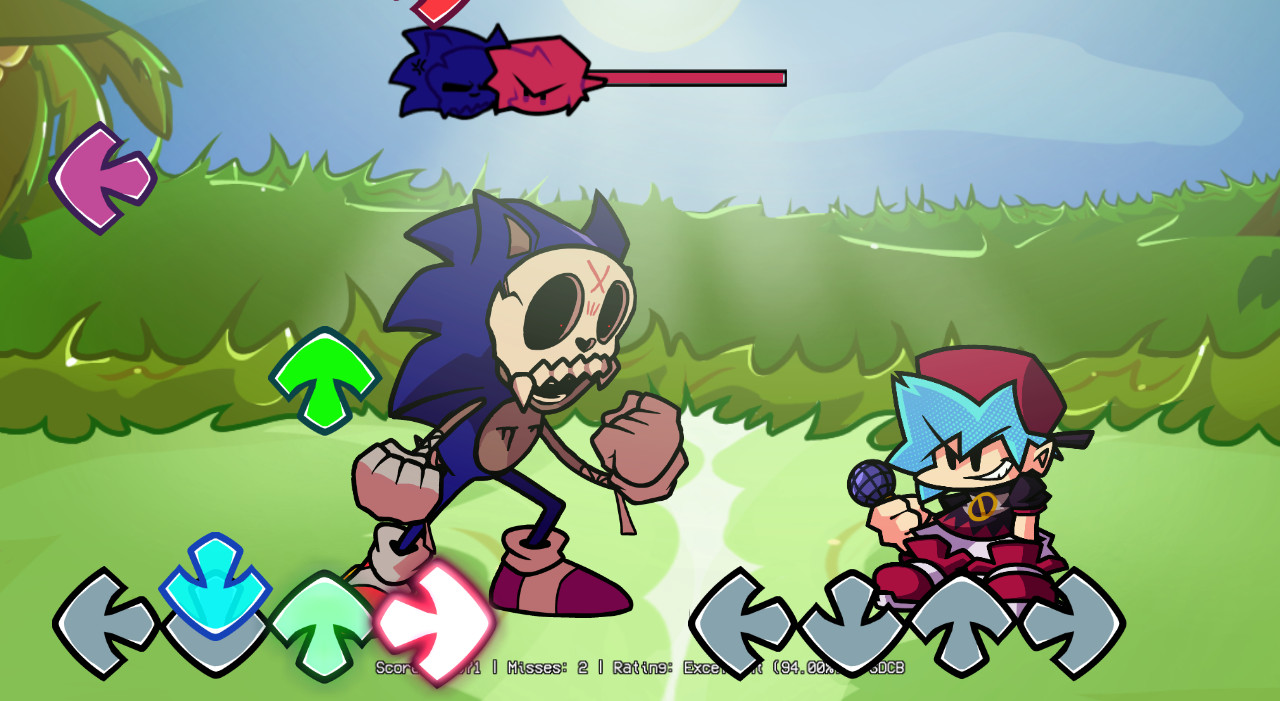 Vs Sonic.EXE RERUN for V-Slice[0.8.3] Mod for Friday Night Funkin ...