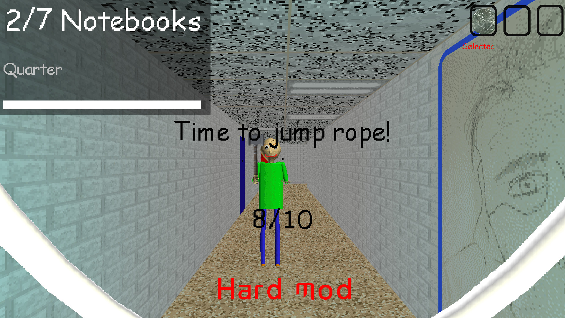 Baldi Has A Hammer | Rework [Hard+Easy] Mod for Baldi's Basics | Baldi Mods