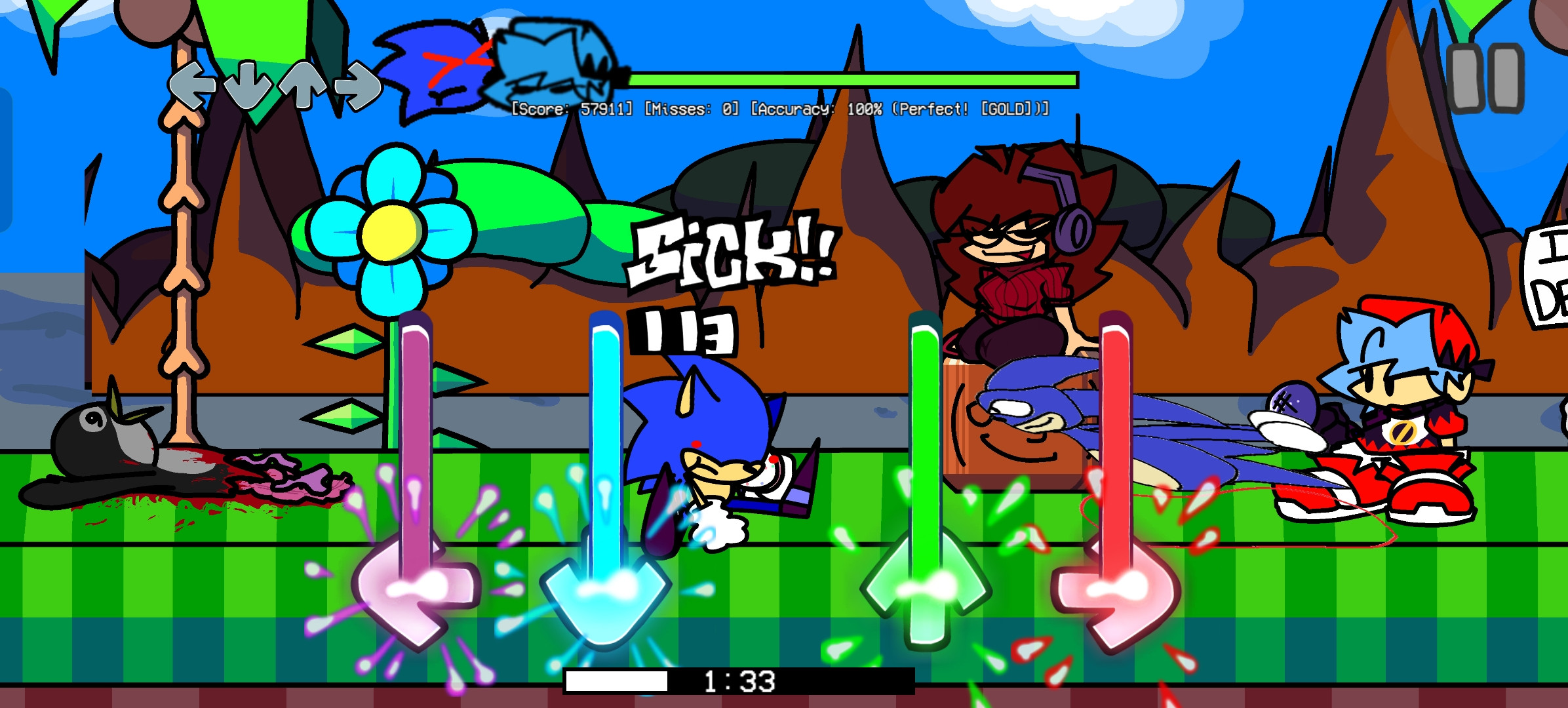 VS Sonic.EXE RERUN: Party Streamers [V-Slice Port] Mod for Friday Night ...