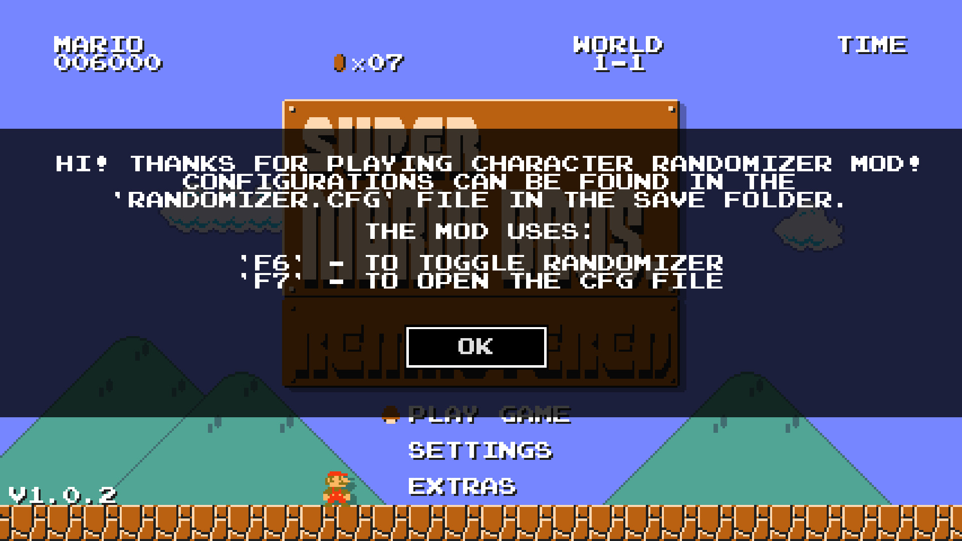 Super Randomizer Mod Character Randomizer Mod for Super Mario Bros. Remastered [Unofficial ...