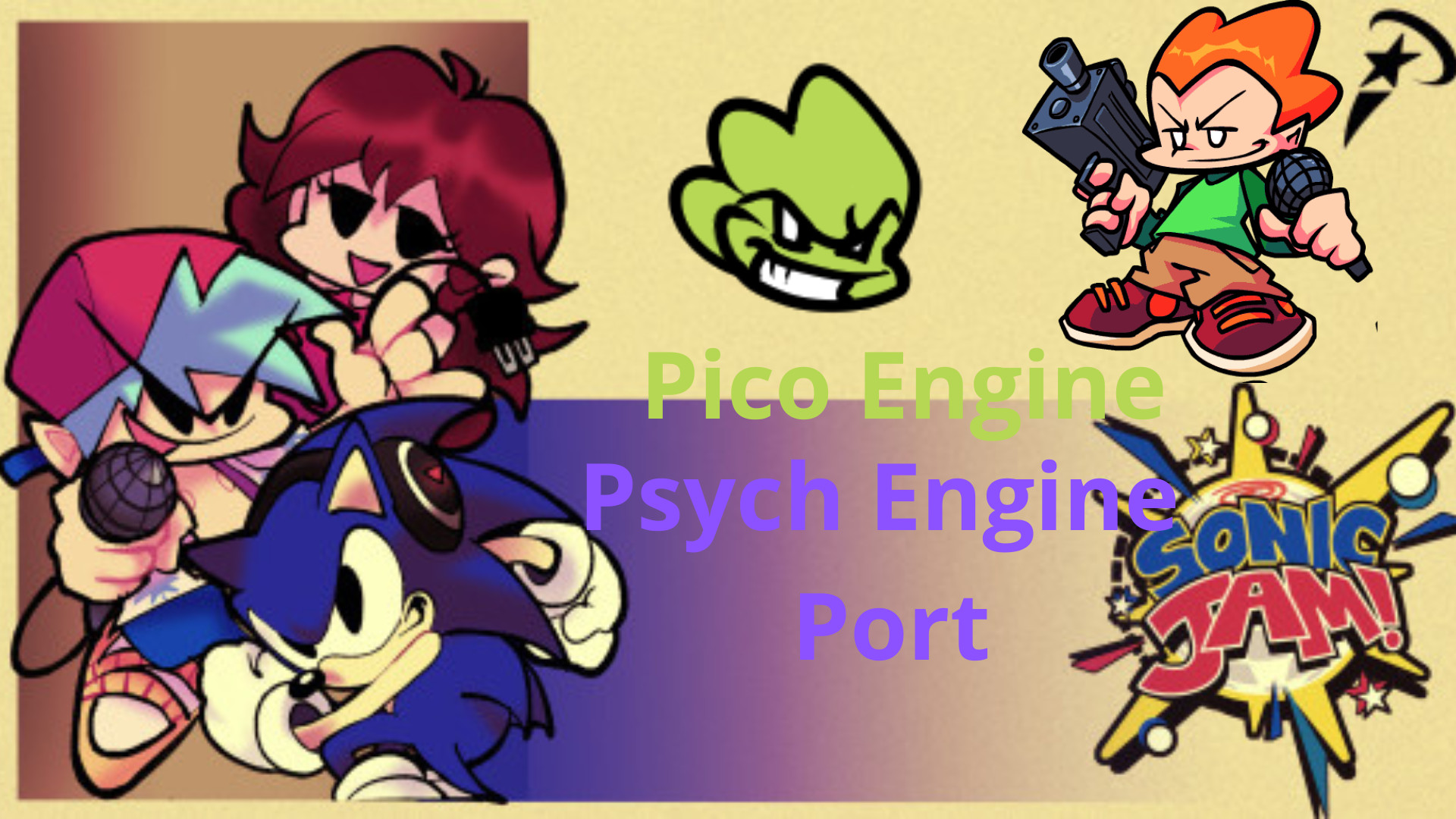 FNF: Vs Sonic Jam Psych Engine Port (Unofficial)