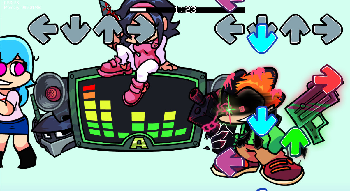 FNF:Psycho Pico Mix (psych engine)