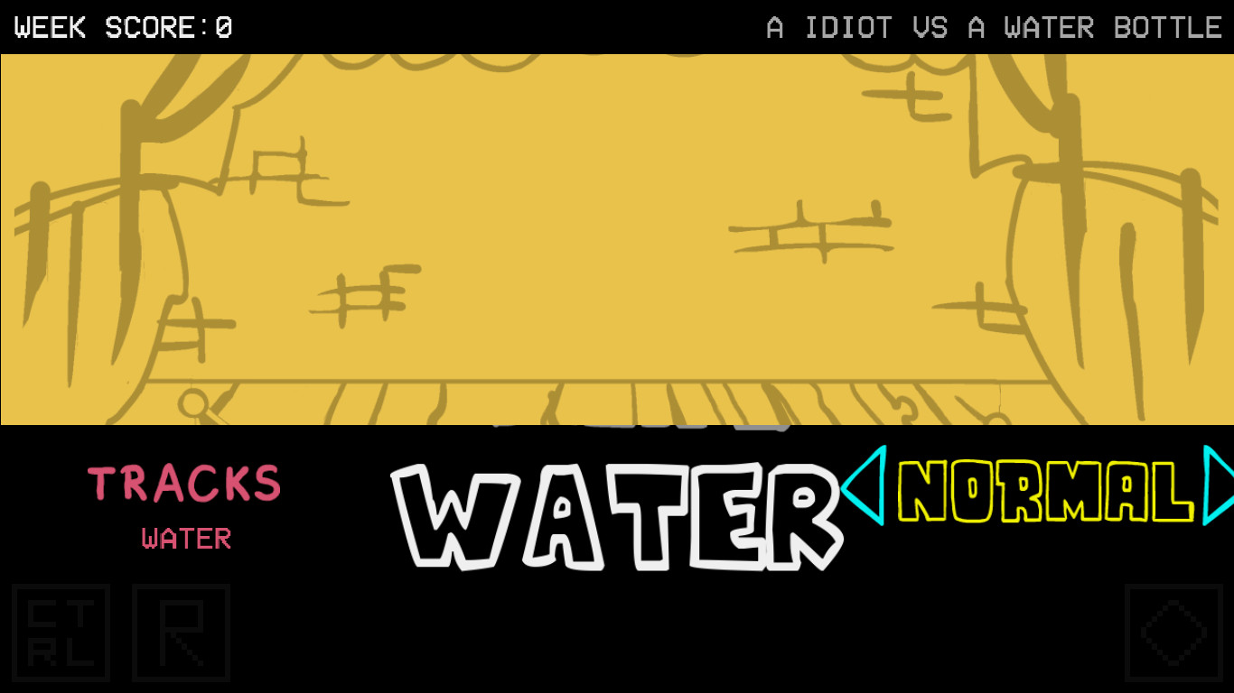 FNF vs water bottle