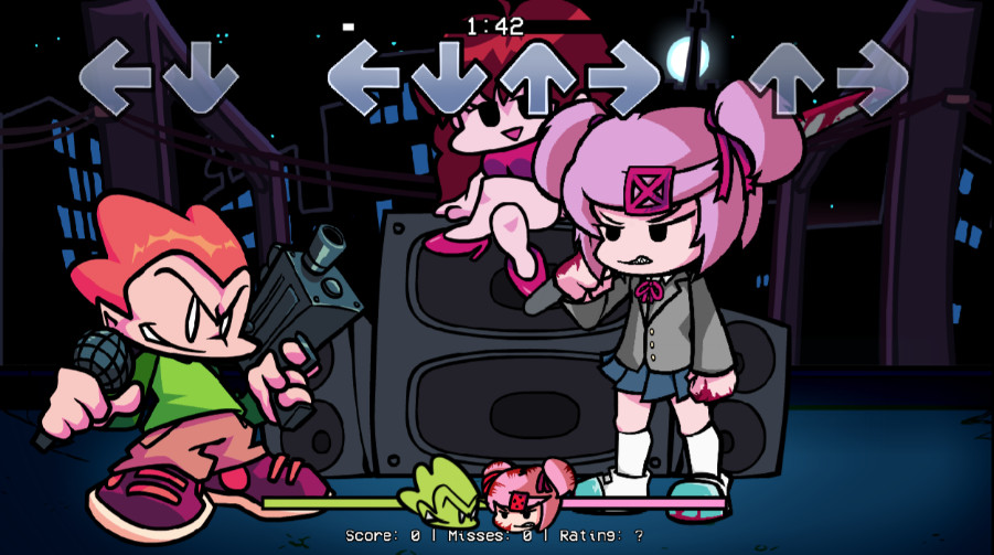 Devil Natsuki for Psych Online Mod for Friday Night Funkin' | FNF Mods