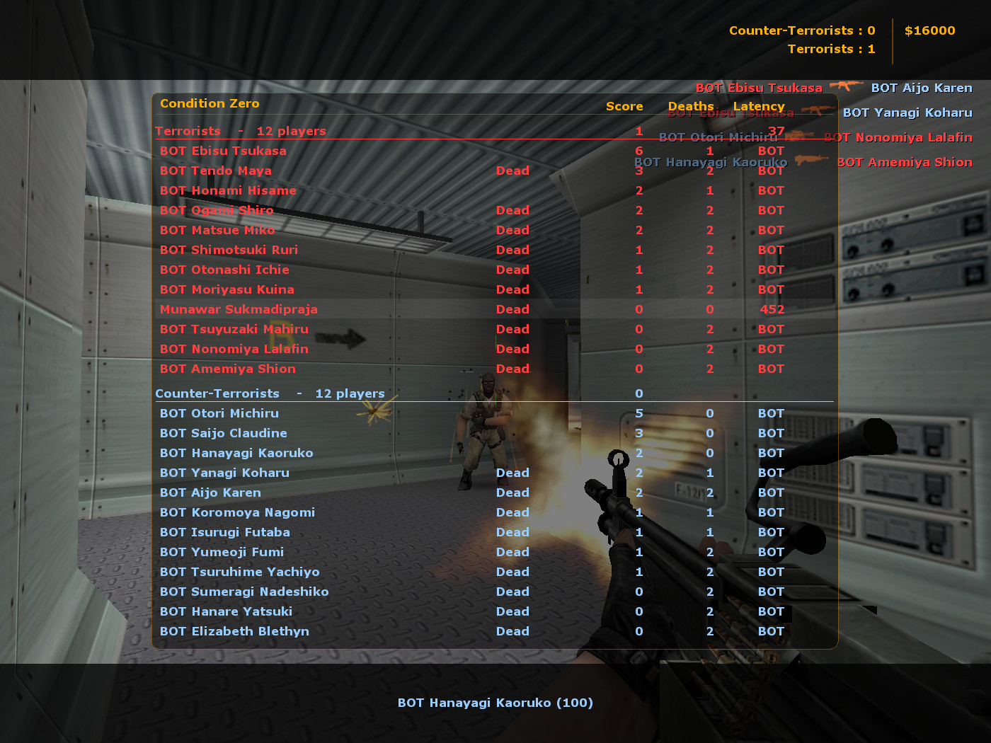 Cs Bot Names Custom BOT Name from Revue Starlight Mod for Counter-Strike 1.6 | CS1.6 ...