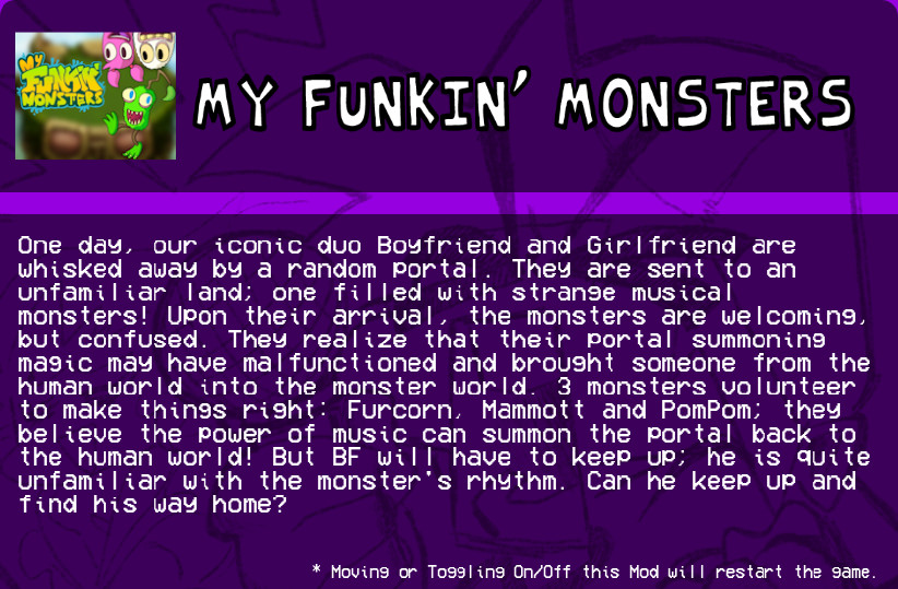 My Funkin' Monsters (Psych Engine port)