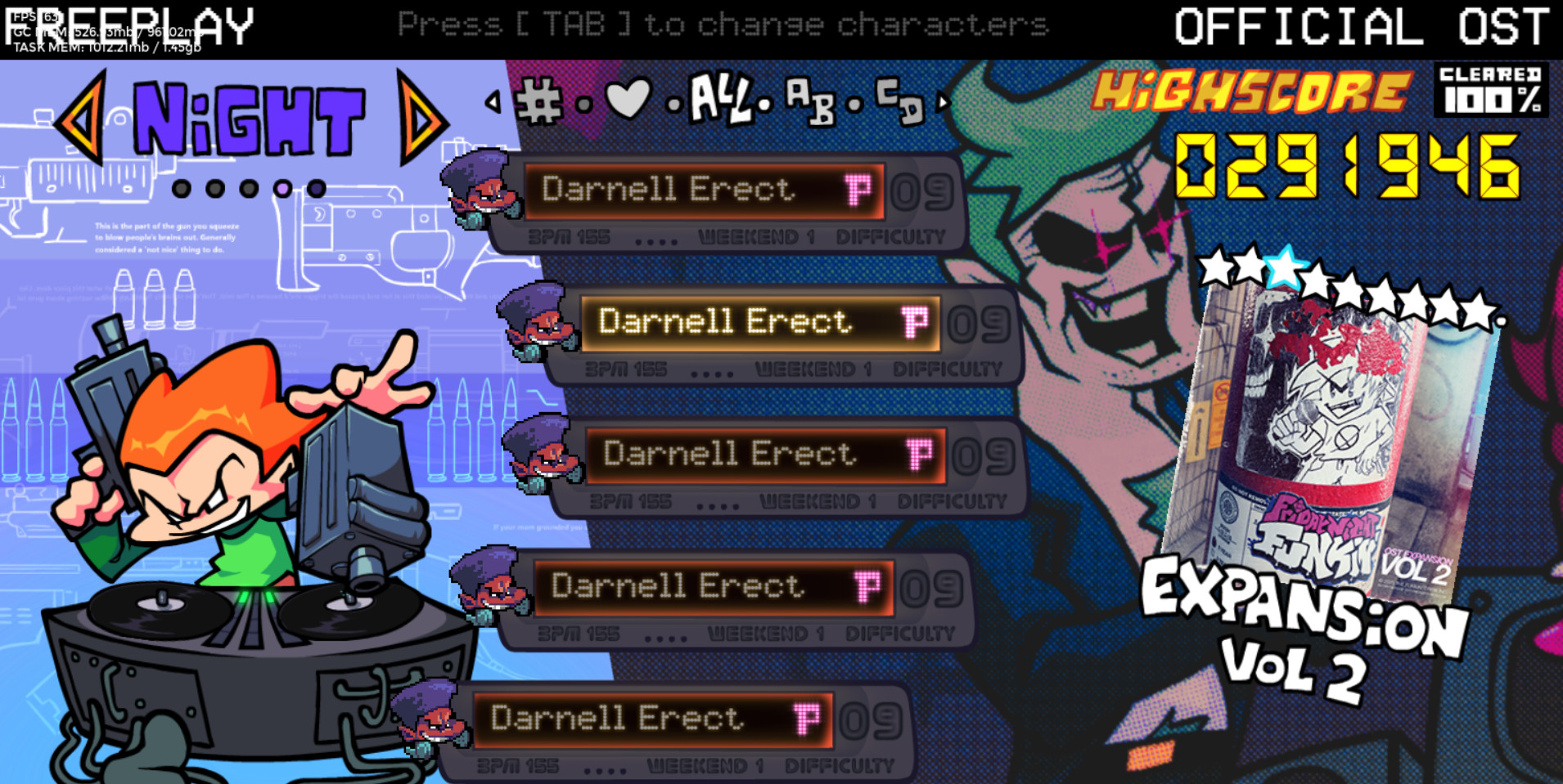 Darnell = entirety of FNF