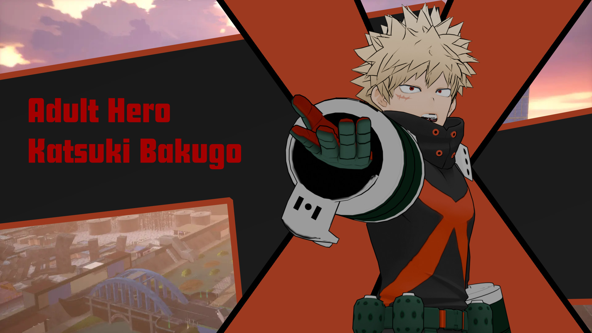 Adult Hero Katsuki Bakugo