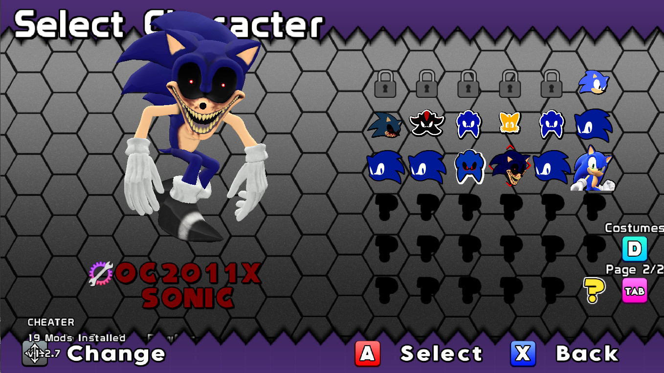 O.C 2011X Mod for Sonic World DX | SWDX Mods