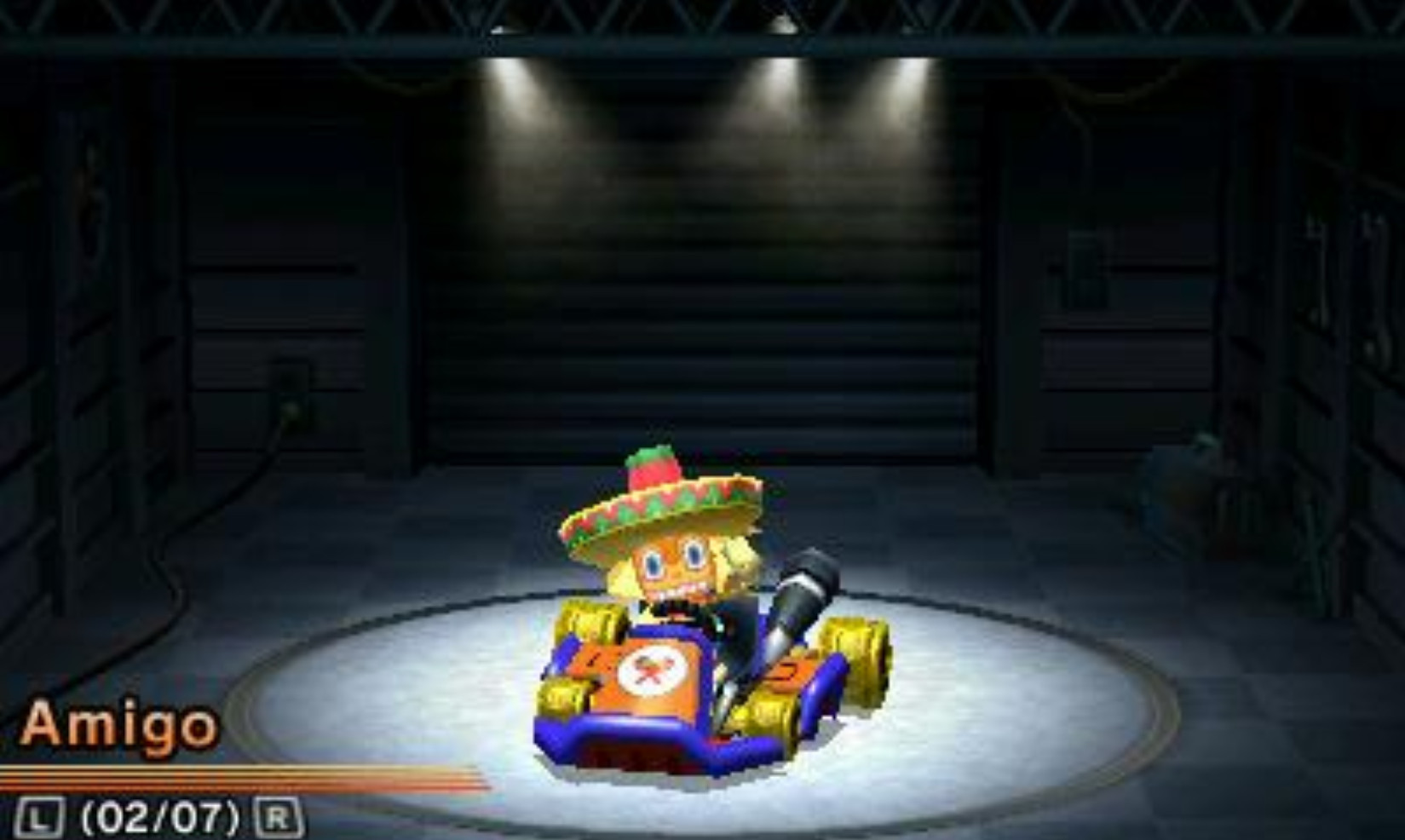 Amigo in Mario kart 7