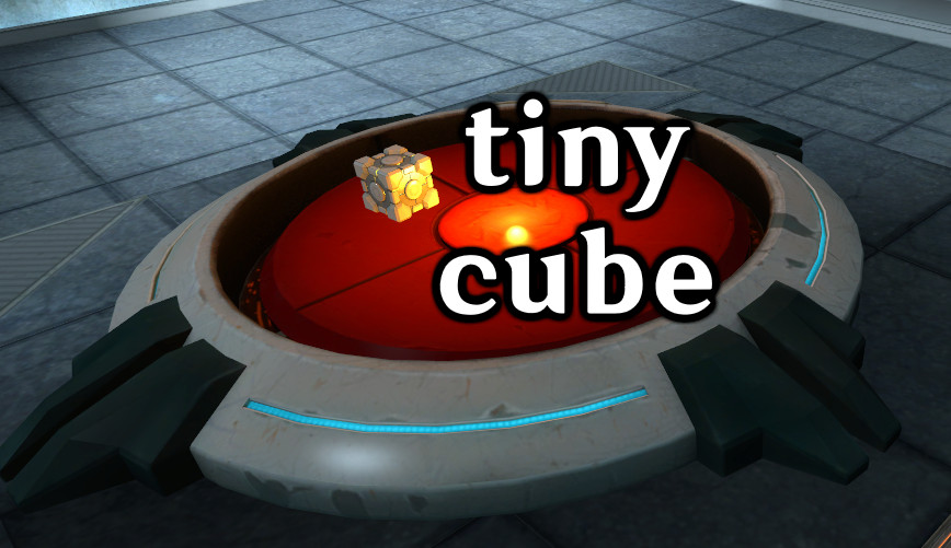 Mod Cube tiny cube Mod for Portal | PRTL Mods
