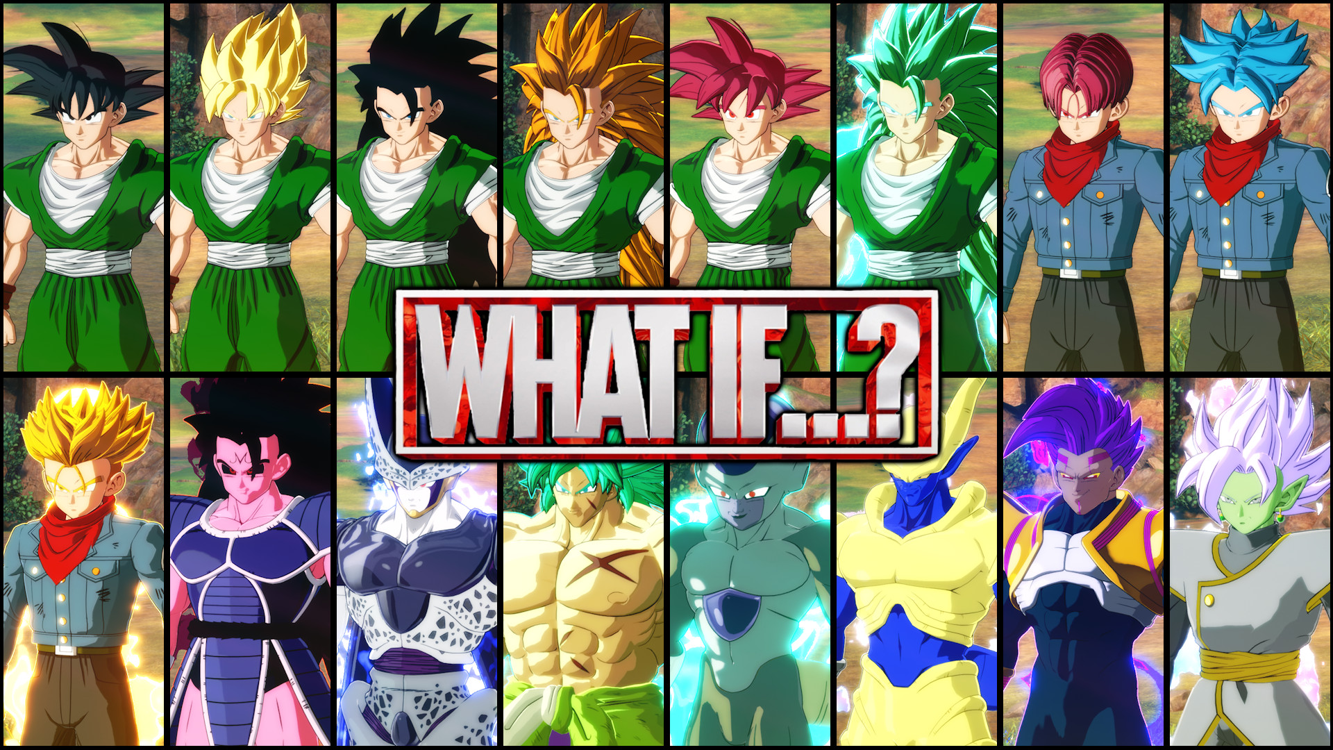 What If...? [Pack 1] Mod for Dragon Ball: Sparking! ZERO | DBSZ Mods