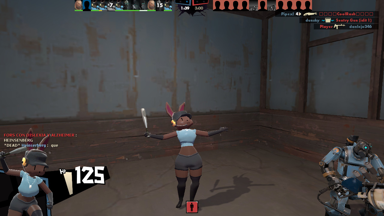 Lucy The Bun With Blue Pants and Hat Mod for Team Fortress 2 | TF2 Mods