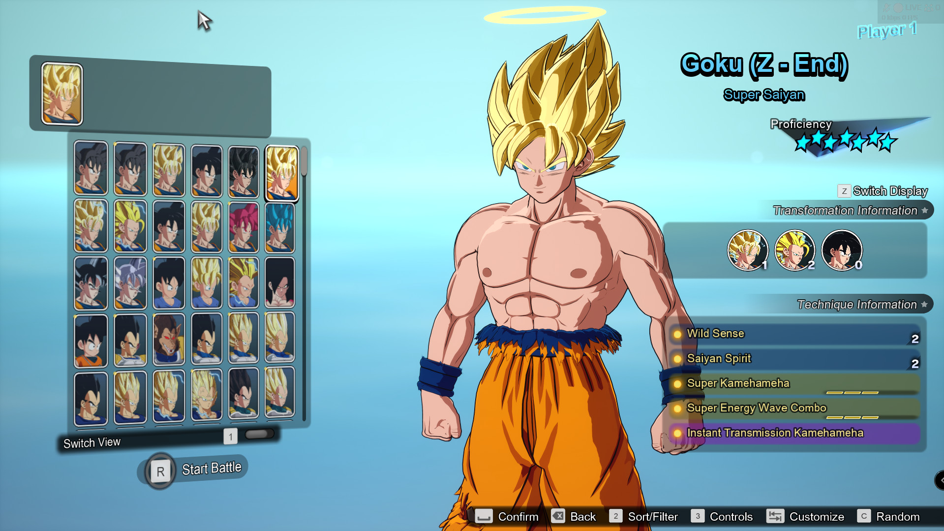 Goku Super Saiyan Power Mod for Dragon Ball Sparking! ZERO