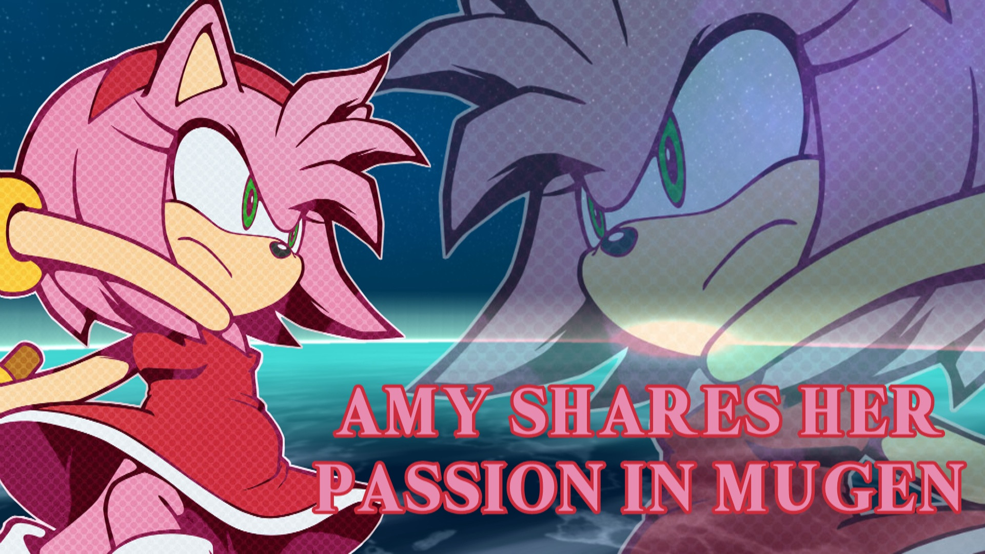 Amy Rose Shares Her Passion In MUGEN Mod for M.U.G.E.N | MUGEN Mods