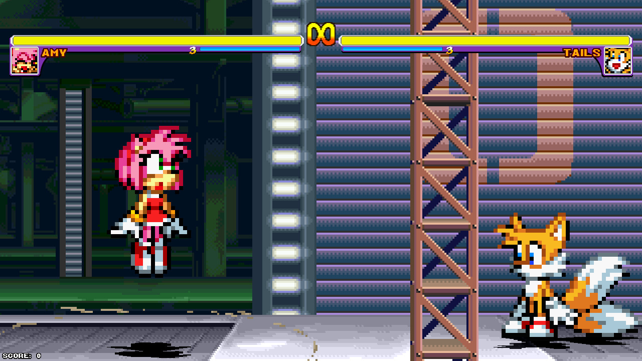 Amy Rose Shares Her Passion In MUGEN Mod for M.U.G.E.N | MUGEN Mods