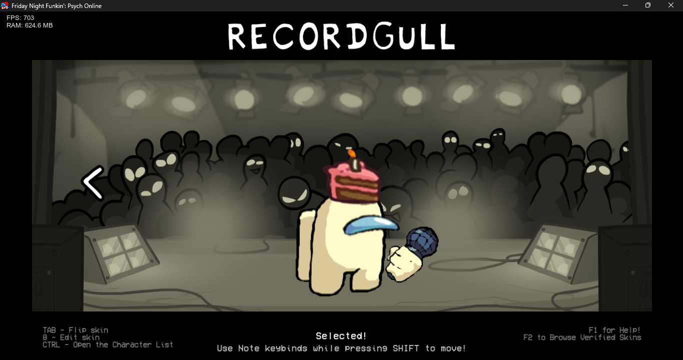 Modification Mod Record Record Gull Playable Mod for Friday Night Funkin' | FNF Mods