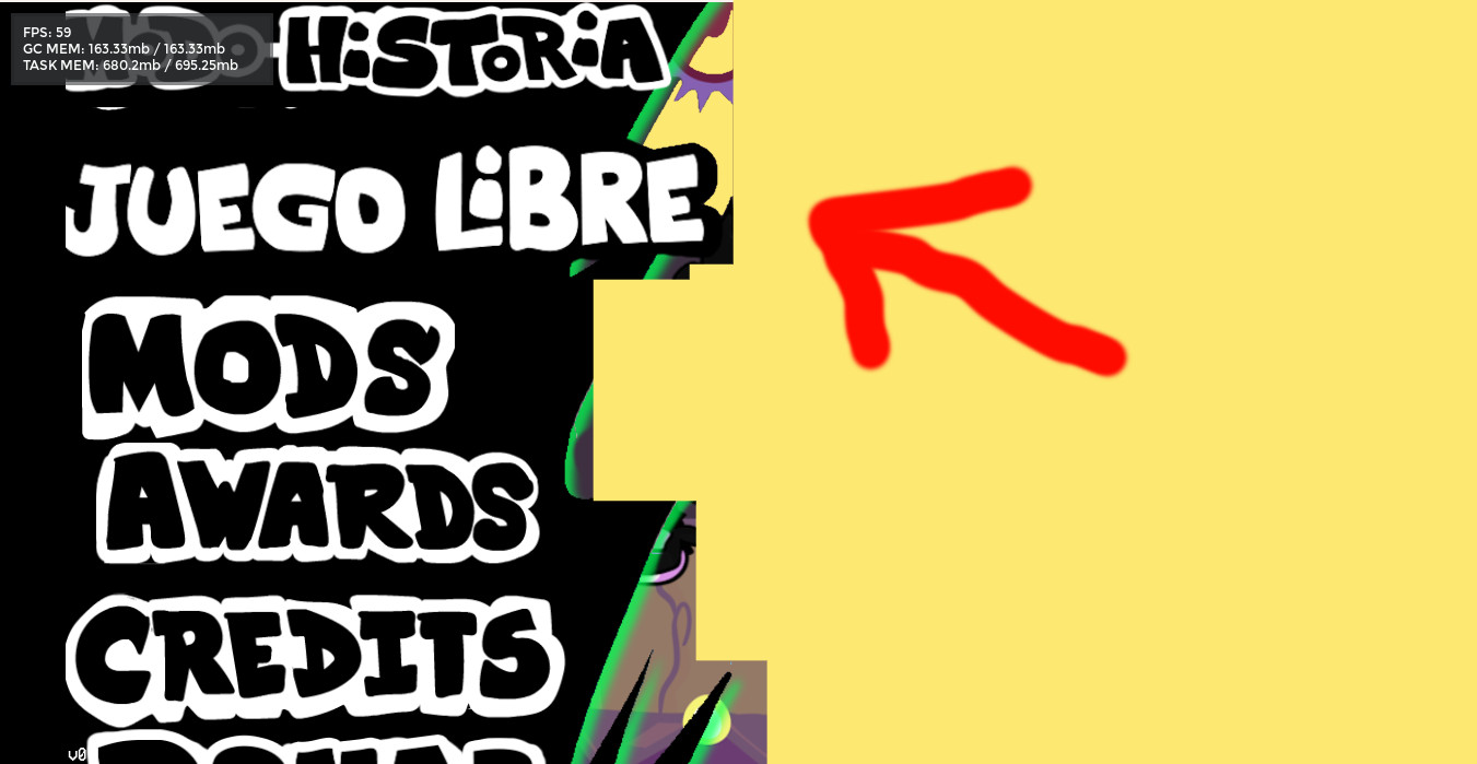 (sin codigo) Main Menu Left (Psych Engine)