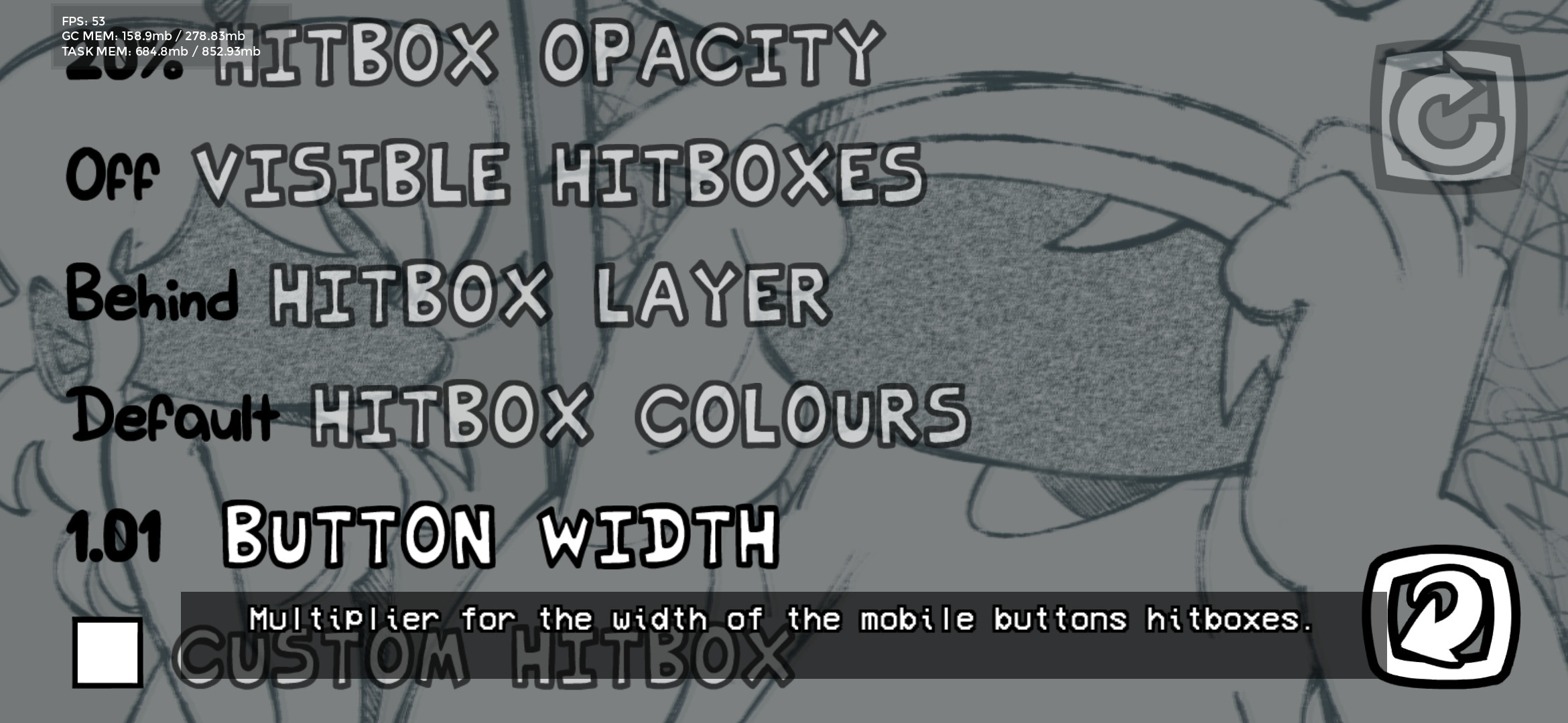 HITBOX_control_settings v-slice Mod for Friday Night Funkin' | FNF Mods