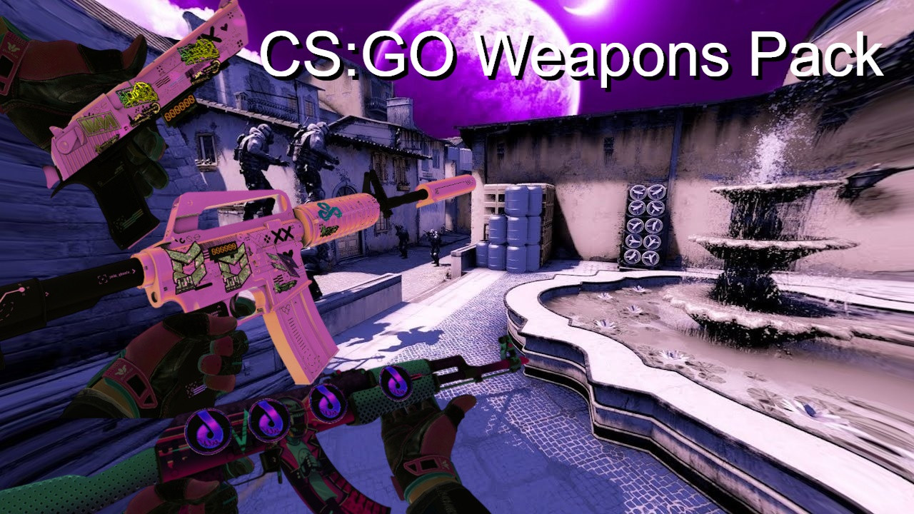 CS:GO WEAPONS PACK Mod for Counter-Strike: Source | CS:S Mods